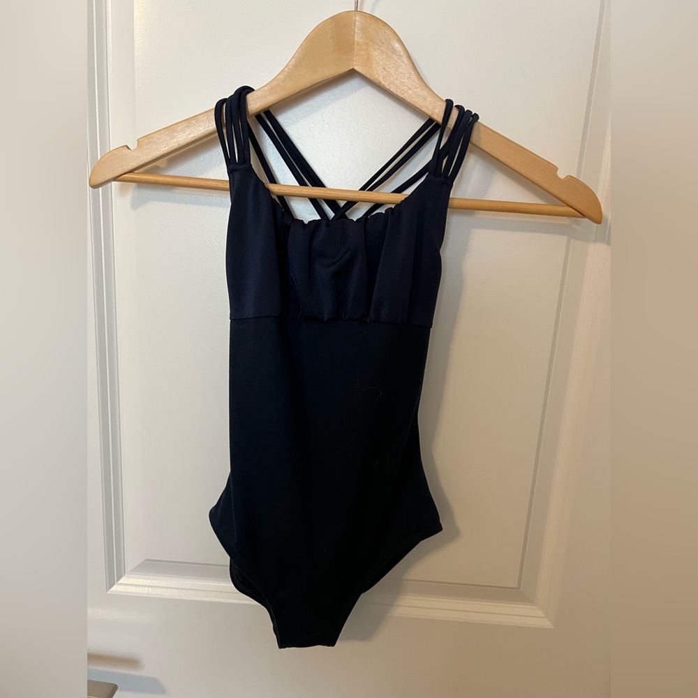 Capezio leotard, new without tags, size medium kids, deep navy blue
